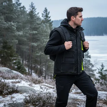 Pánská vesta Procera Vesta SKARVER WINTER, různé barvy Velikost XXL černá