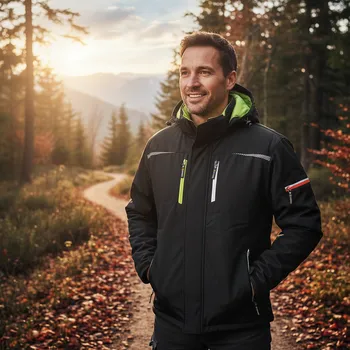 pracovní bunda Procera Bunda ODYSSEY WINTER Velikost XXL černá/žlutá