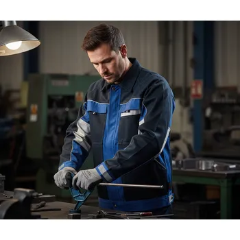 pracovní bunda CERVA GROUP Blůza STANMORE, různé barvy Velikost 56 modrá