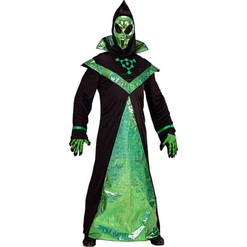 Karnevalový kostým Mimozemšťan, pánský kostým s maskou - L