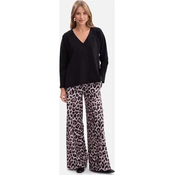 B302 Pletené kalhoty s potiskem - model 1 EU S