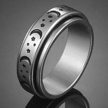 Prsten Otočný prsten proti stresu pro ženy i muže | fidget prsten, antistresový prsten - 68R6 , 11