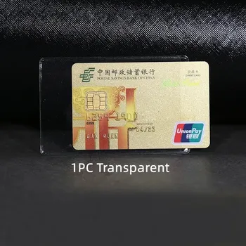 Ledvinka Průhledné PVC pouzdro na kartu – ID, kreditní, MHD karta Barva (Varianta): 1PC Transparent