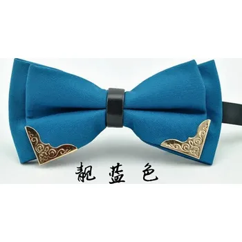 Kravata Elegantní motýlek – pánský doplněk na svatby a večírky Barva (Varianta): Modrá