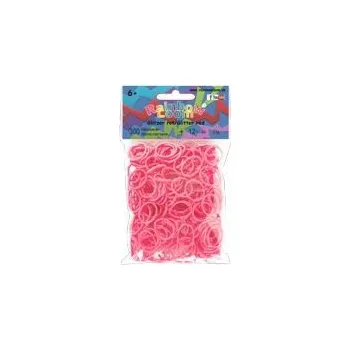 kreativní sada RAINBOW LOOM gumičky RŮŽOVÉ