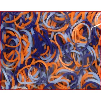 kreativní sada RAINBOW LOOM gumičky TROPICKÝ MIX svítící