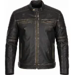 Pánská Kožená Bunda Rocky V2 ExVange Brixton Černá Velikost: M