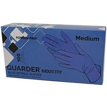 Vyšetřovací rukavice Neznámý Ochranné rukavice, modrá, jednorázové, nitrilové, vel. L, 100 ks, nepudrované, 1022L