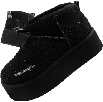 Dívčí sněhule Boty, sněhule Karl Lagerfeld Thermo W KL48522WW0S dámské 39