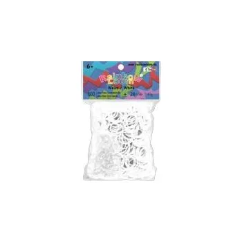 kreativní sada RAINBOW LOOM gumičky BÍLÉ