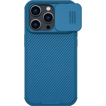 Pouzdro na mobilní telefon Nillkin CamShield Pro kryt na iPhone 14 Pro, ochranný kryt pro kameru, modrý