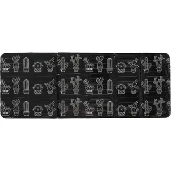 Skládací tepluodolná zástěna proti stříkání | kuchyňská ochrana | kuchyňská zástěna - černá