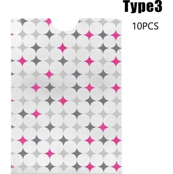 Outdoorové zavazadlo Sada 10ks obalů na karty – RFID ochrana proti krádeži Barva (Varianta): Type 3