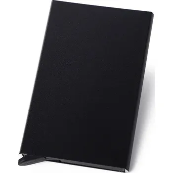 Ledvinka RFID kovové pouzdro – tenké, na kreditky i doklady Barva (Varianta): Černá