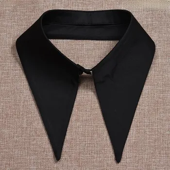 Dámská košile Stylový odepínací límec – úspora času, elegantní doplněk Barva (Varianta): Černá