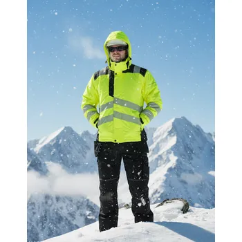 pracovní bunda Portwest Bunda BROMER WINTER, různé barvy Velikost XXXXL žlutá/černá