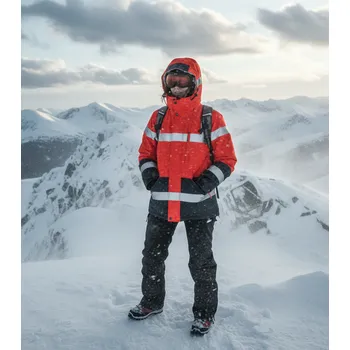 pracovní bunda Portwest Bunda BELTON WINTER, různé barvy Velikost S červená/navy