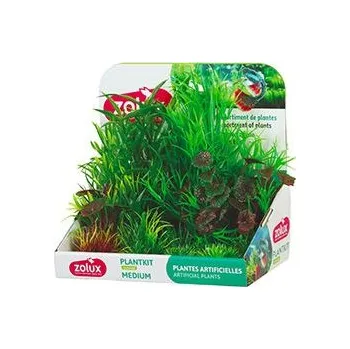 Dekorace do akvária Zolux S.A.S. Rostliny akvarijní PLANTKIT 2 sada M Zolux