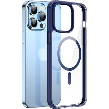 Pouzdro na mobilní telefon Pouzdro Dux Ducis Clin2 pro iPhone 14 Pro magnetické MagSafe modré