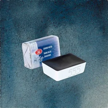 Speciální výtvarná barva White Nights Akvarelová barva Granulující 2,5 ml Dark Blue Shadows 555