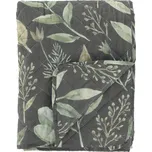 Chic Antique Prošívaný přehoz Aix Leaf Pattern 130 × 180 cm