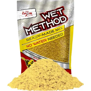 Carp Zoom Vlhčená směs Wet Method - 850 g/Sladká broskev