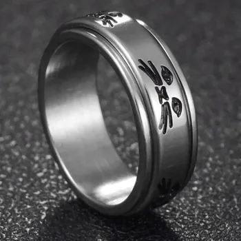 Prsten Otočný prsten proti stresu pro ženy i muže | fidget prsten, antistresový prsten - 83R4 , 9