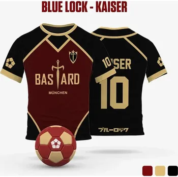 Dámské tričko Pánské tričko s potiskem anime Blue Lock – 3D design Velikost: 160, Barva (Varianta): Tshirt-SZF50819