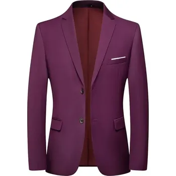 Korejský pánský oblek s čistým střihem pro volný čas i práci Velikost: L, Barva (Varianta): wr 1