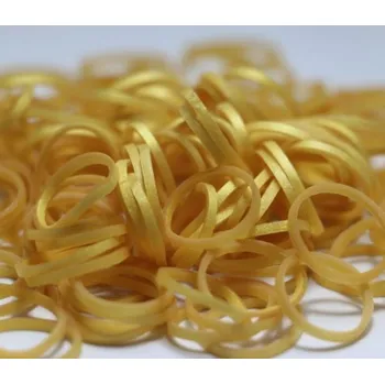 kreativní sada RAINBOW LOOM gumičky ZLATÉ metalické