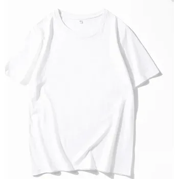 Pánské tričko Pánské těžší bavlněné tričko s krátkým rukávem Barva: Bílá, Velikost: L