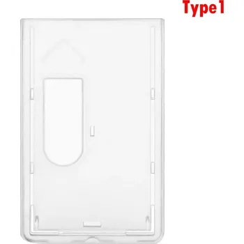 Ledvinka Plastový držák na kartu – pouzdro na ID, odolný obal Barva (Varianta): type1