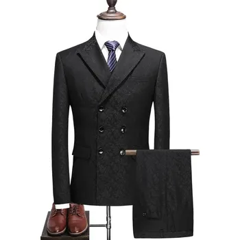 Třídílný formální oblek – business styl pro každou příležitost Velikost: XS, Barva (Varianta): Černá