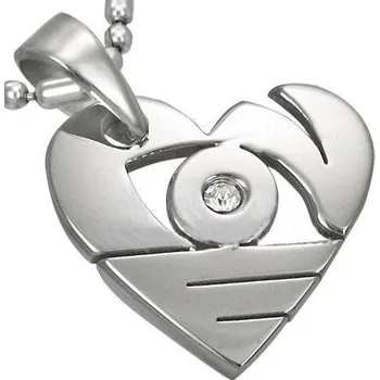 Přívěsek Přívěsek ocel srdce 51 (Přívěsky z oceli)