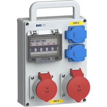 Rozvaděč Zásuvková kombinace s madlem BASELINE NGE 32 008 M.01