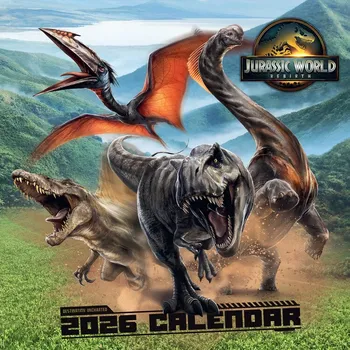 Kalendář Kalendář 2026 Jurassic World - Rebirth