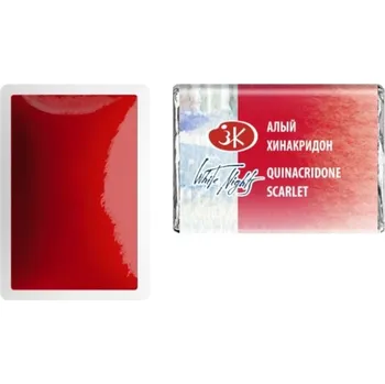Speciální výtvarná barva White Nights Akvarelová barva 2,5 ml Quinacridone Scarlet 385