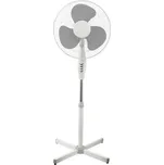 Ventilátor stojanový 40 cm VENETO 40 G bílo šedý se základnou, stavitelná výška Greenberry