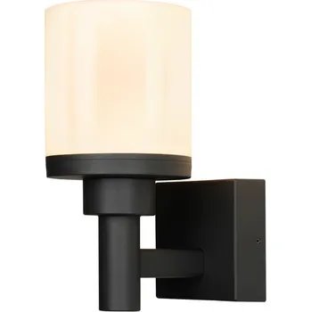 Venkovní osvětlení Zahradní lampa Saponia nástěnná lampa 17,8x25cm černá 12W LED IP65