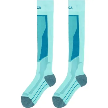 Dámské ponožky Nevica Davos 2 Pack Ski Sock Womens Aqua Splash Ladies 4-8