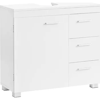 Koupelnový nábytek VASAGLE Skříňka pod umyvadlo se zásuvkami 70 x 30 x 64 cm