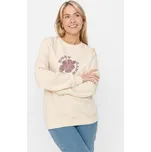 Roxy Surf Stoked Crew Brushed Vint (parchment) M, béžová