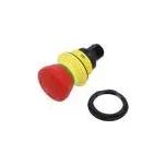 SCHLEGEL Přepínač: tlačítkový IP65 červená / žlutá pol: 2 Stab.pol: 2