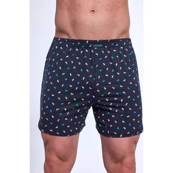 Boxerky BOXERKY COMFORT W/25 GRAFIT S