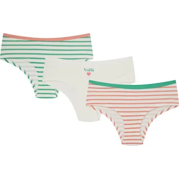 Kalhotky DÁMSKÉ ŠORTKY 3 PAK 43055-K083 PA-PA AW25 bílá S