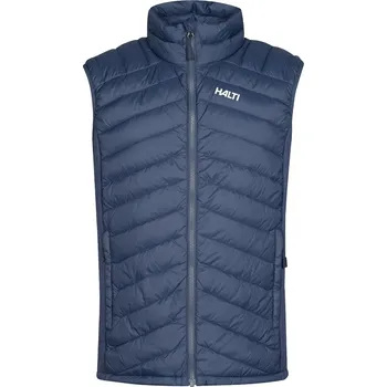 Pánská vesta HALTI Huippu M down hybrid S modrá