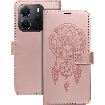 Náhradní kryt pro mobilní telefon Kryt Mezzo Book Case Samsung Galaxy A56 5G Dreamcatcher Rose Gold