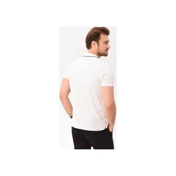 Pánské tričko VOLCANO VOLCANO CARO-100-WHITE, Velikost L