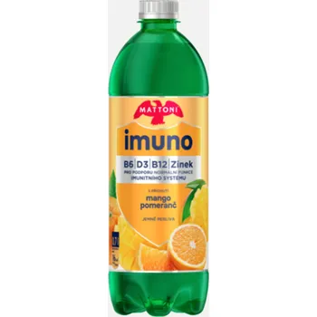 Nápoj pro sportovce MATTONI 1873 Mattoni IMUNO nápoj mango a pomeranč 700 ml
