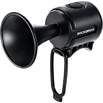 Zvonek na kolo Elektronický zvonek na kolo Rockbros 34210002001 - černý